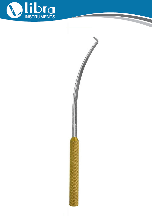 Nerve Protector Curved Left 4.5mm Blade Length 6¾”/17cm