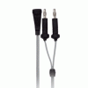Silicon Coated Bipolar Cable 2 Pins Plug