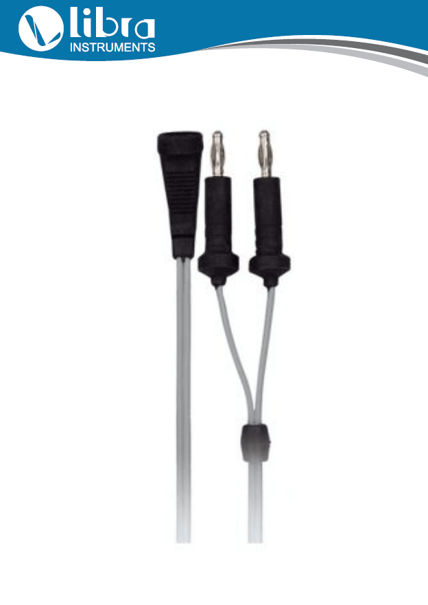 Silicon Coated Bipolar Cable 2 Pins Plug