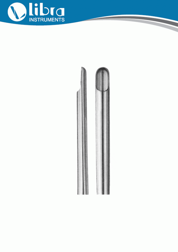 Liposuction Cannulas With Half Cut-off Tip With Thread Handle Fitting