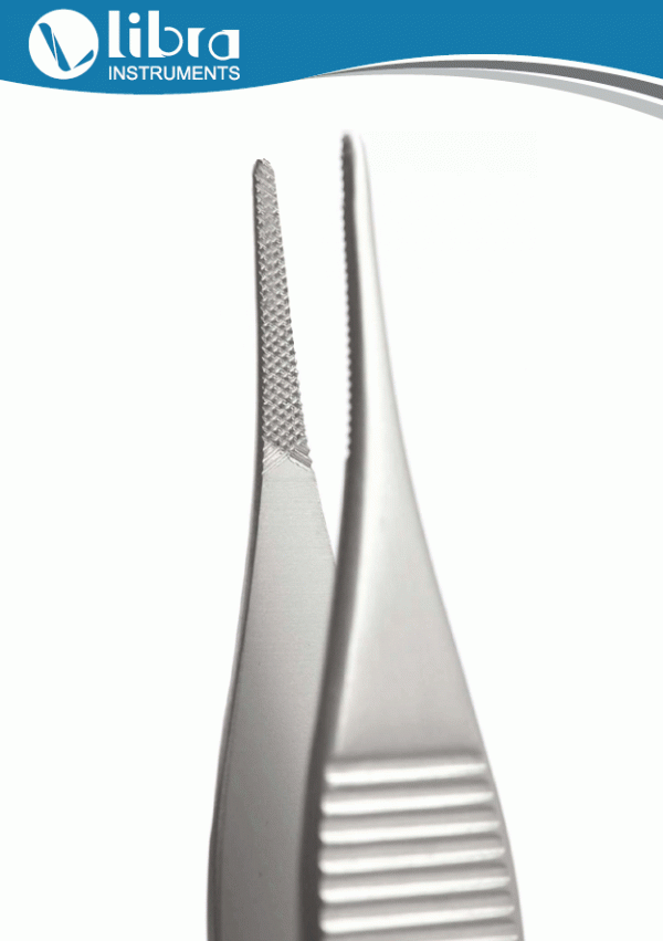 Adson Forceps Cross Serrated Libra Surgical Instruments