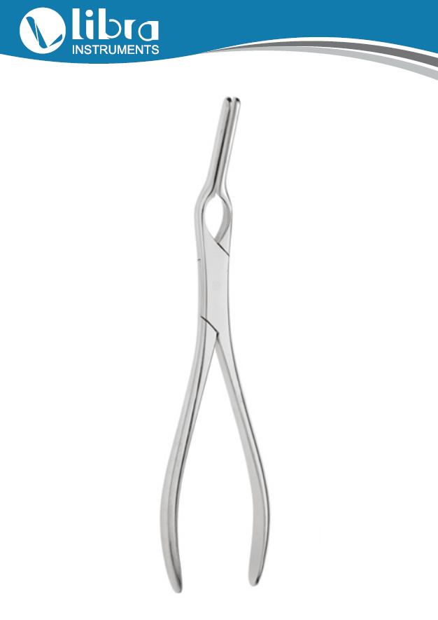 Asch Septum Straightening Forceps 22cm, Angled