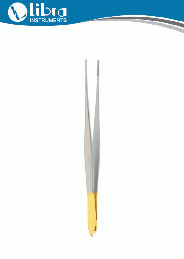 Cushing Forceps With Tungsten Carbide Inserts T.C 18cm, Straight
