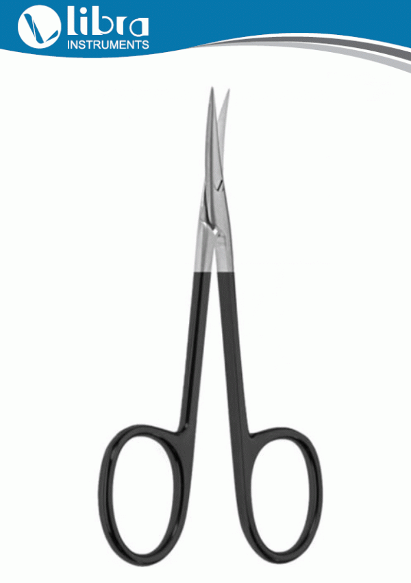 Devine Delicate Scissors Serrated 11cm Sharp Curved