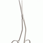 Fanous Dorsal Delicate Scissors 14cm Angled Angular