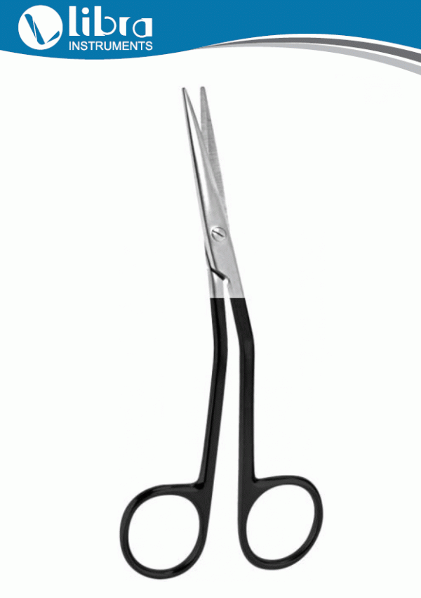 Fomon Dorsal Scissors SuperCut 14cm Angled Angular Serrated