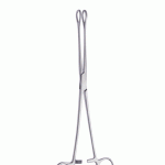 Foerster Sponge Forceps serrated smooth