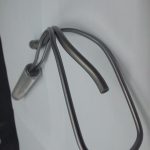 Biggs Facelift Retractor With Fiber Optic Light Guide 23cm, With Aluminum Anodized Handle