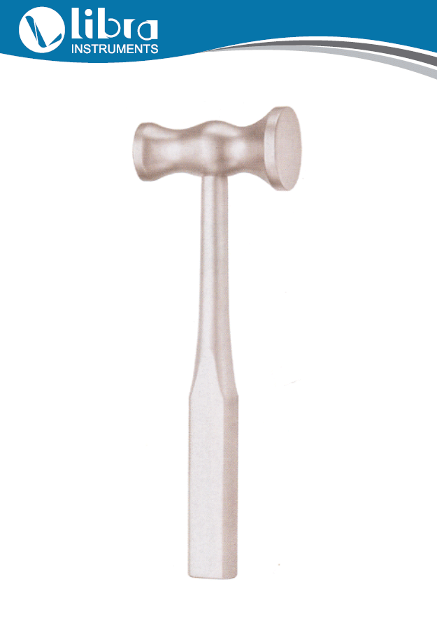 Mallet With Solid Head 24cm, 42 and 30 mm Head Diameter, 530 Grams