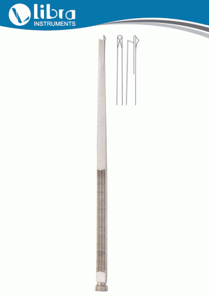 Schrom Osteotome With Guide Thorn 3 mm, 19.5cm