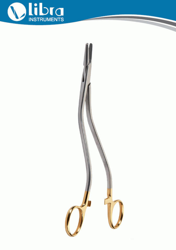 Thomson Walker T.C Needle Holder with Tungsten Carbide Inserts 20cm S-Shaped