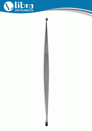 Williger Bone Curette 13.5cm, Double Ended Sharp