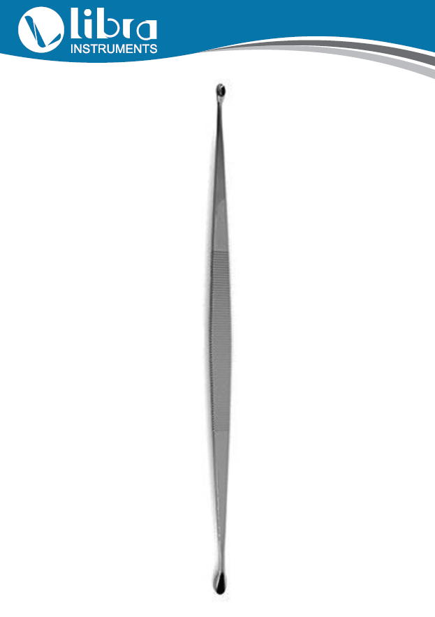Williger Bone Curette 13.5cm, Double Ended Sharp