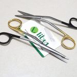 Aston Delicate Scissors 14cm Serrated, Angled