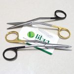 Aston Delicate Scissors 14cm Serrated, Angled