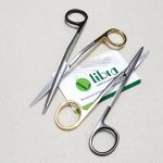 Aston Delicate Scissors 14cm Serrated, Angled