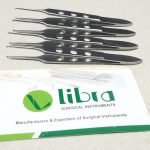 Bishop Harmon Iris Forceps 1X2 Teeth 9cm, 0.4 mm