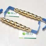 Breast Retractor Double Ended With Finger Grip Handle 24cm Insulated Serrated End Blades