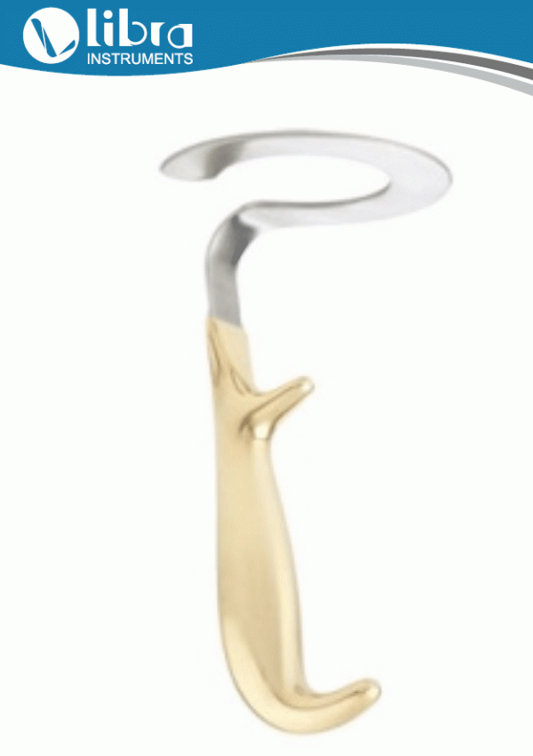 C Circular Breast Retractor Only, 17.5cm