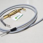 Tebbetts Style Retractor With Fiber Optic Light Guide and Suction Tube, With Teeth End, 18.5cm