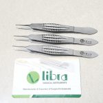 Castroviejo Suture Forceps 1X2 Teeth, 0.9mm