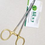 Crile Wood T.C Needle Holder with Tungsten Carbide Inserts LEFT HANDED, 15cm