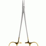 Crile-Wood T.C Needle Holder with Tungsten Carbide Inserts