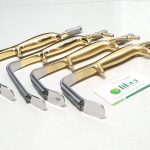 Ferriera Style Retractor With Fiber Optic Light Guide and Suction Tube, With Smooth End, 18.5cm