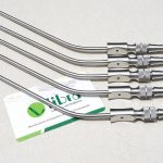 Frazier Suction Tube With Finger Cut OFF, 30 Degree Angled