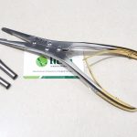 Gorney Tungsten Carbide Inserts Septal Morselizer Forceps With Caps, 21cm