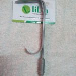 Maliniac Nasal Retractor With Fiber Optic Illumination Light Guide Tube