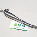Bauer Intra Oral Retractor Right Cheek With Fiber Optic Light Guide, 21cm
