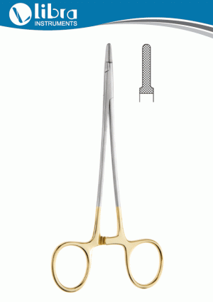 Ryder T.C Needle Holder With Tungsten Carbide Inserts