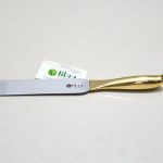 Breast Spatula With Gold Handle, 31.5cm Semi Malleable