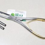 Gorney Tungsten Carbide Inserts Septal Morselizer Forceps Straight With Caps, 21cm