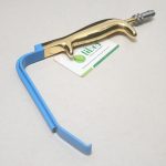 Tebbetts Style Retractor Insulated Lighted With Fiber Optic Light Guide, With Teeth End, 18.5cm, 16mm x 15cm