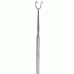 thumbnail interactive-video image 1 of Fomon Double Prong Retractor 6.5'' Ball End - General Surgery Instrument By ODONTOMED 1 of 3