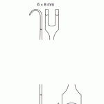 Jackson Tracheal Retractor Blunt 17cm Double Ended
