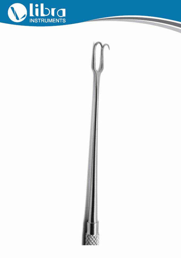 Joseph Skin Hook 16cm Double 2 Sharp Prongs Libra Surgical Instruments