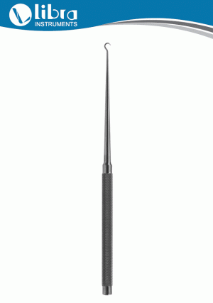Kleinert Kutz Skin Hook 13cm Sharp Point, Stainless Steel