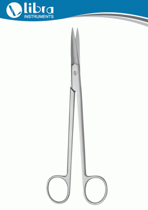 Mcindoe Cartilage Scissors 19cm Straight, Serrated