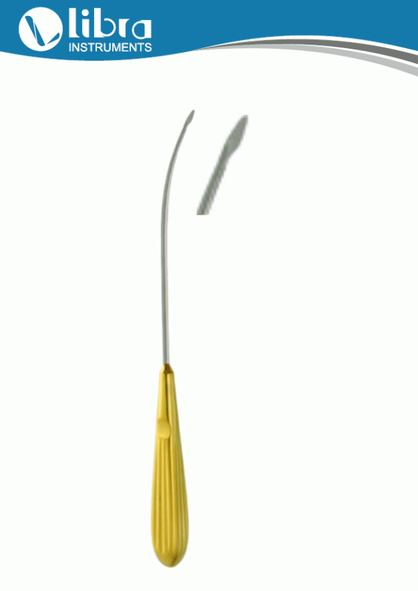 Nerve Dissector Cobra Style 4.7mm Blade Width Length 10½”/26.5cm
