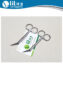 O'Brien Stitch Scissors 10cm Angled - Libra Surgical Instruments