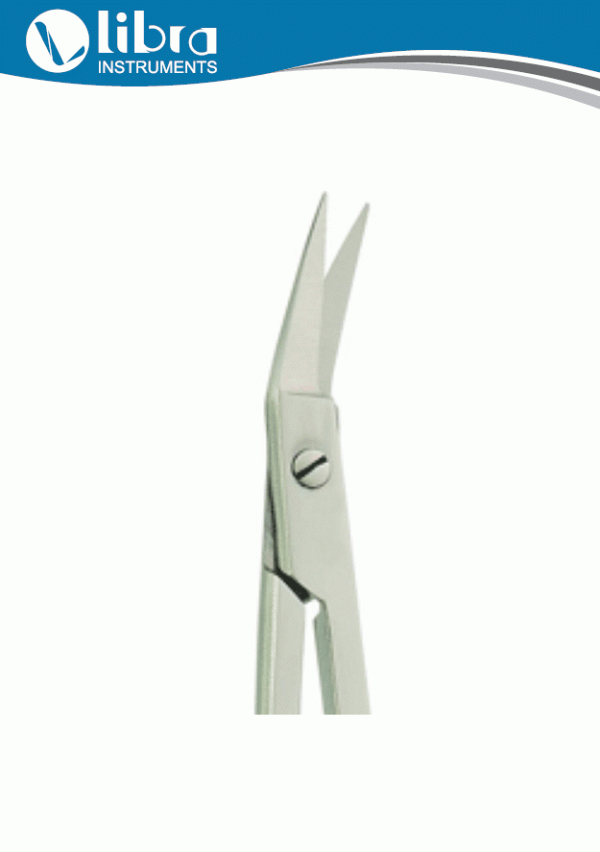 O'Brien Stitch Scissors 10cm Angled Libra Surgical Instruments