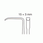 Retractor 3x15mm, 18cm