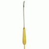 Scalp Elevator Slightly curved 7mm Blade Width Length 9½”/24cm With Suction