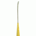 Scalp Elevator 7mm Blade Width Length Length 9½”/24cm Straight Fully Quarter Curved
