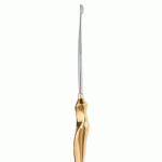 Temporal T-Dissector Slightly Curved 10mm Tip Length 9½”/23.5cm