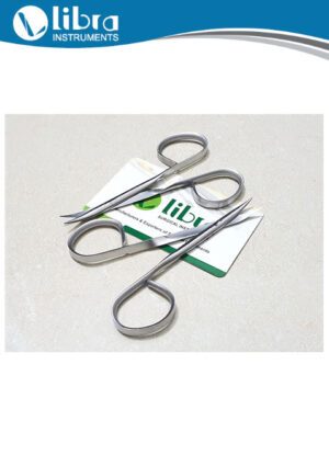 Gradle Suture Scissors 10cm Sharp, Ribbon Handle