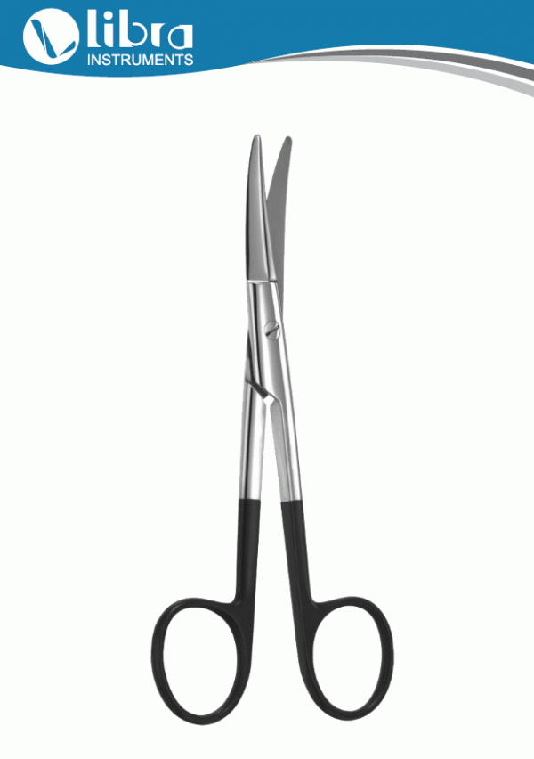 Kaye Dissecting Scissors Curved Stainless Steel